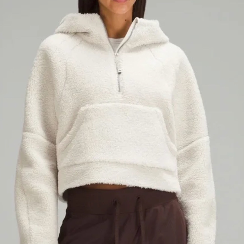 Lululemon scuba oversized half zip M/L